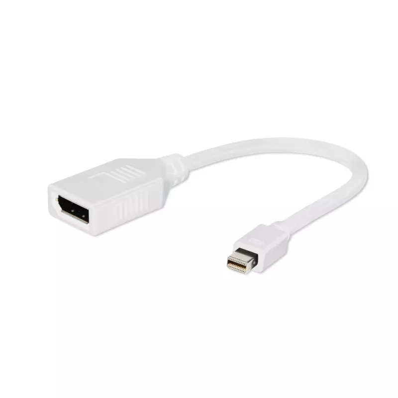 Gembird adaptador Mini DisplayPort a DisplayPort, blanco