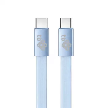 TB cable USB 2.0 USB-C a USB-C, 1 m, 60 W, azul