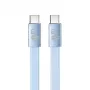TB cable USB 2.0 USB-C a USB-C, 1 m, 60 W, azul