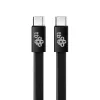 TB cable USB 2.0 USB-C a USB-C, 1 m, 60 W, negro