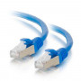 Mercodan cable de red Cat6a S/FTP RJ45, 1,5 m, azul