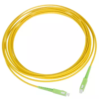 Cable de conexión de fibra óptica SC/APC Maclean MCTV-433, 3 m
