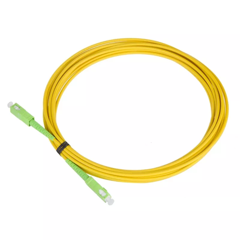 Cable de conexión de fibra óptica SC/APC Maclean MCTV-433, 3 m