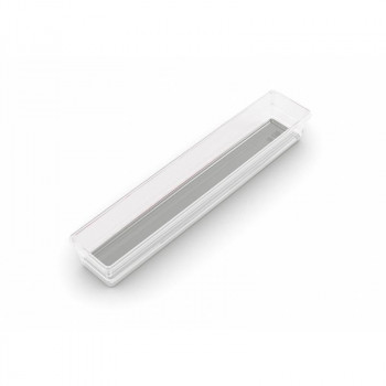 Caja organizadora KIS Sistemo Organizer 5 37,5 x 7,5 x 5 cm transparente/gris claro