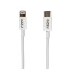 Cable USB-C a Lightning Gizzu, 1,8 m, 27 W PD, blanco (GCPU2L18)