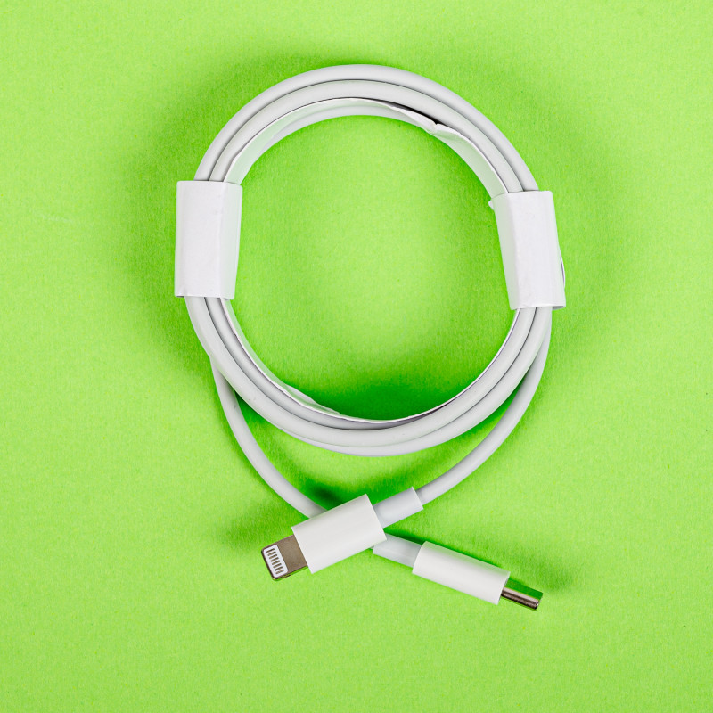 Cable USB-C a Lightning Gizzu, 1,8 m, 27 W PD, blanco (GCPU2L18)