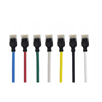 Cable de red U/UTP Cat6a Slim RJ45 Mercodan, 2 m (371924020)