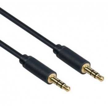 Cable de audio minijack Pro Mercodan 2,0 m, Ultra Soft