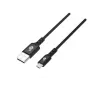 Cable USB 2.0 USB-A a Micro-USB TB, silicona, 1 m, negro