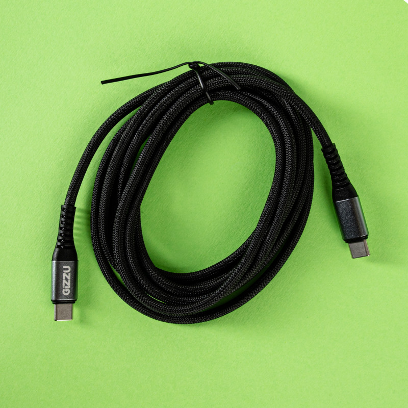 Cable Type-C GIZZU 60W 480Mbps 2m