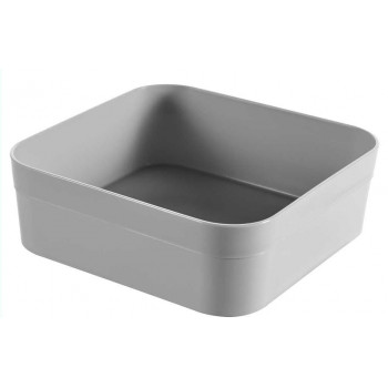 Curver Infinity Recycled caja de almacenamiento 15x15x5 cm, gris