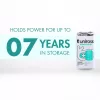 Uniross Power Plus pila alcalina 6LR61 9V 600mAh, 1 ud.