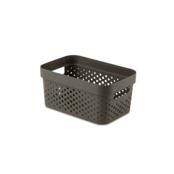 Curver Infinity Recycled caja 4,5 l, 27x19x12 cm, marrón