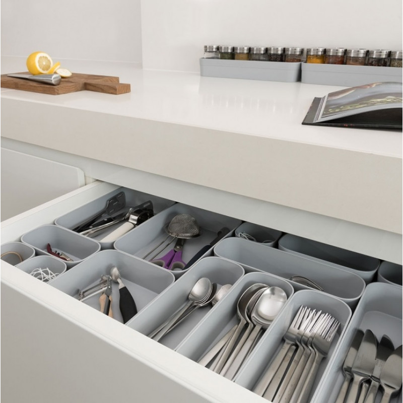 Curver Infinity Recycled caja 23x8x5 cm, gris