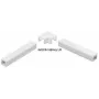 Stasiński conector en ángulo para canal de instalación eléctrica LK 40x25, blanco (1 ud.)