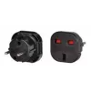 iLike adaptador de cargador UK/EU negro