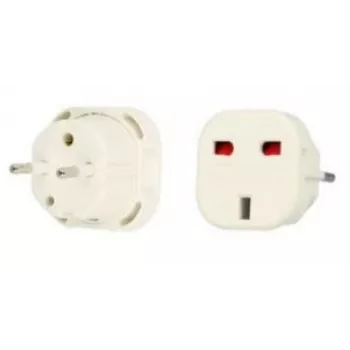 iLike adaptador de cargador UK/EU blanco