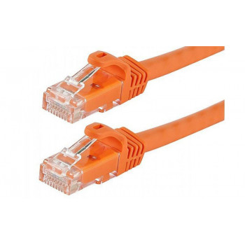 Mercodan cable de red CAT6 UTP, naranja (551215)