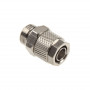 Conector recto Innovatek G1/4 pulgadas hembra a 10/8 mm - plateado