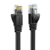 Cable de red plano Cat6 U/UTP RJ45 Ugreen, 0,5 m, negro