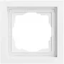 Marco embellecedor 1 elemento plano GIRA 0211725 Gira F200, blanco puro