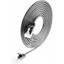 Cable de red Slim Cat6a U/FTP RJ45 Wirewin, 3 m, negro