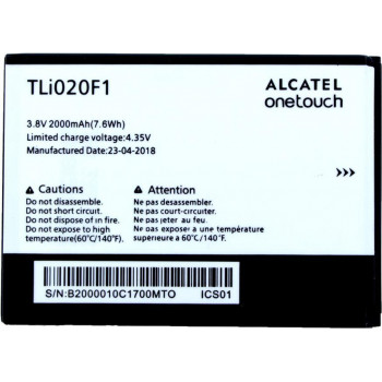 Alcatel batería original - TLI20F1 - One Touch Pop C7 OT-7040 y OT-7041 - 2000mAh