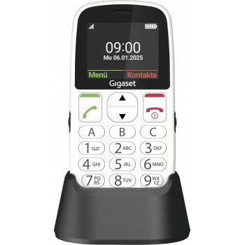 Gigaset GL695 teléfono móvil básico con SIM 4G LTE blanco