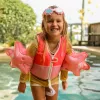 Chaleco salvavidas Sunnylife (2-3 años) – Melody the Mermaid Neon Strawberry