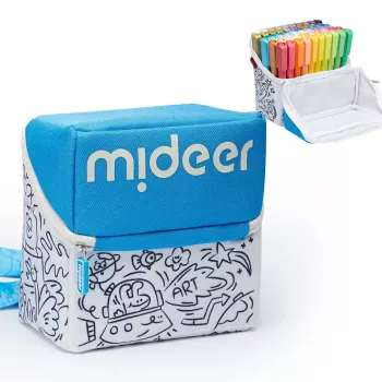 mideer rotuladores acrílicos en estuche, 60 colores