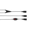 Jabra cable QD Supervisor con silenciador Supervisor 8800-02-01