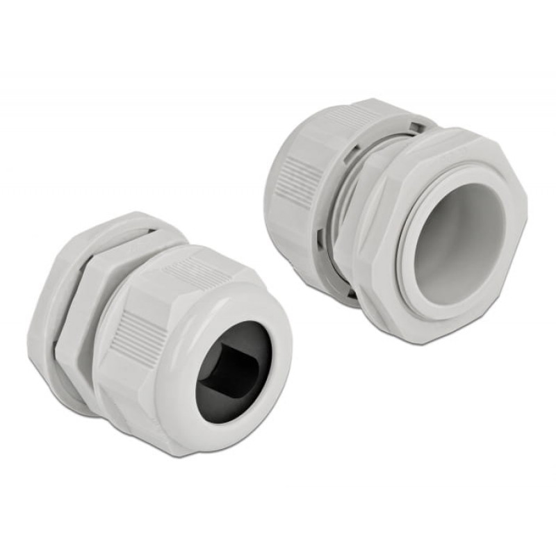 Delock prensaestopas PG29 para cable plano gris 2 uds.