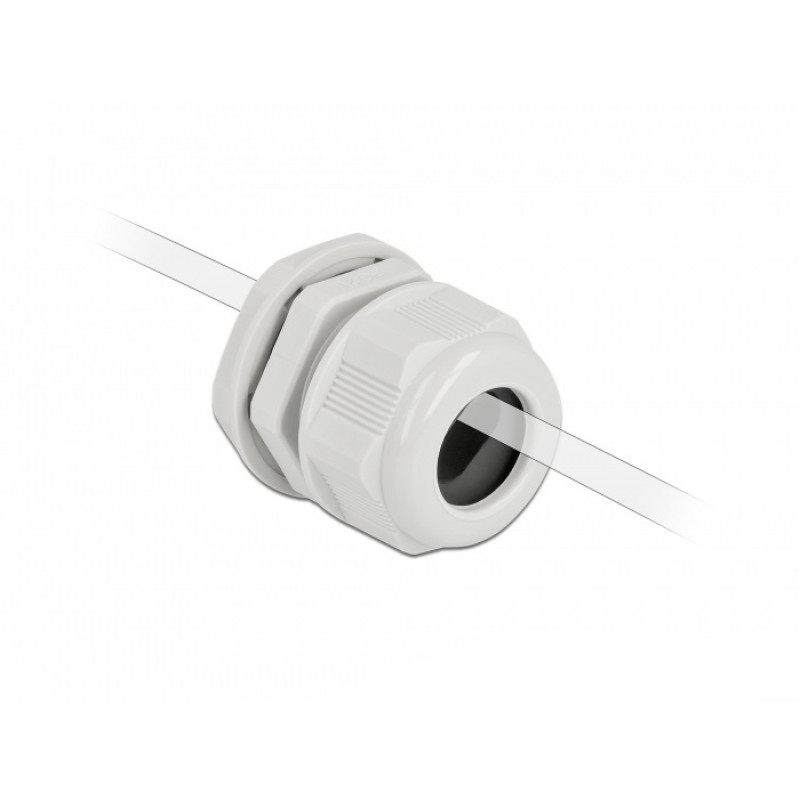 Delock prensaestopas PG29 para cable plano gris 2 uds.