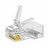 UGREEN conector modular Cat6 RJ45 (50 uds.) – transparente con contactos dorados