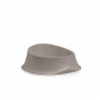 Stefanplast Comedero Chic 0,65L 22x22x8,6cm gris claro