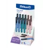 Pelikan Pina Colada bolígrafo rollerball, expositor de 12, carcasa y capuchón de metal, negro (605502)