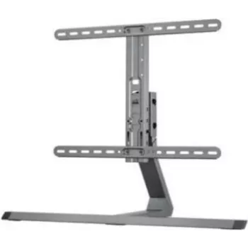 Hagor HA Tablestand L soporte de mesa para pantallas LCD de 55-75 pulgadas, VESA hasta 600 x 400 mm, plata
