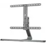 Hagor HA Tablestand L soporte de mesa para pantallas LCD de 55-75 pulgadas, VESA hasta 600 x 400 mm, plata