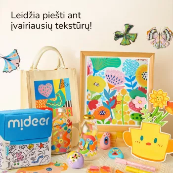 Mideer rotuladores acrílicos en estuche, 24 colores