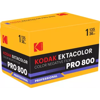 Kodak Ektacolor Pro 800 135/36 película negativa en color, 1 ud.