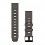 Garmin QuickFit 22 correa, Pebble Grey silicona [010-14559-00]