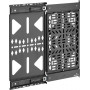 Soporte de pared SpeaKa Professional para dispositivos AV con cajón, universal, negro mate (SP-11945992)