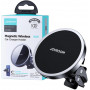Joyroom JR-ZS240 soporte magnético para coche con cargador inalámbrico Qi de 15W, MagSafe