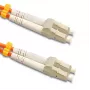 Cable de fibra óptica Qoltec LC/UPC, 5,0 m, naranja (54025)