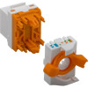 Techly 028573 Módulo keystone RJ45 UTP Cat6, autoempalmable, para PoE