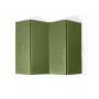 BasicNature Cojín plegable verde
