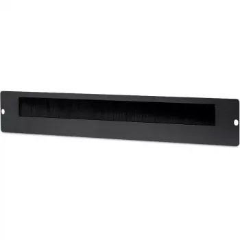 Getfort GF-Brush-SB Pasacables de cepillo para armarios de pie, negro