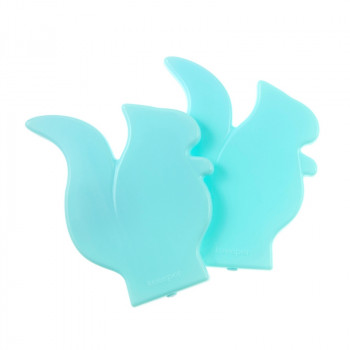 Keeeper Keeepy Set de 2 acumuladores de frío 18,5x14x1,5 cm aguamarina