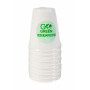 Gogreen vasos de caña de azúcar compostables 250 ml, 10 uds.