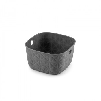 Curver Softex XS cesta 3 l, 19,4x19,4x11,1 cm, gris oscuro